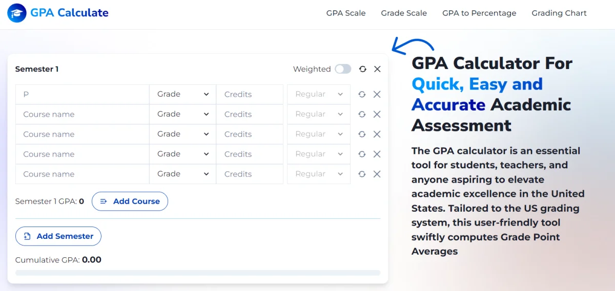 GPA Calculator preview