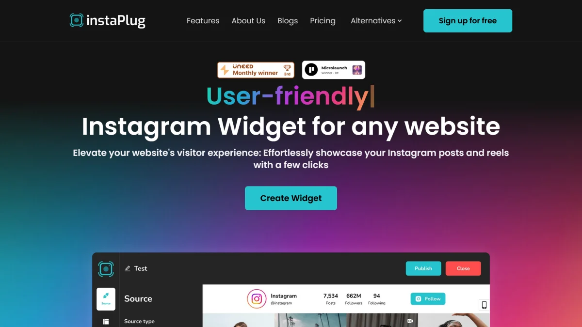 Instaplug preview